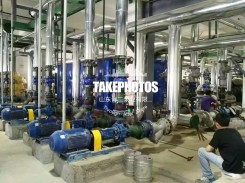 清水(shuǐ)離心泵使用現場(chang)